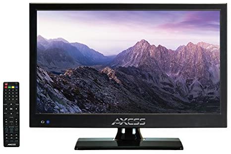 AXESS TV1705-15 15-Inch LED HDTV, Features 1xHDMI/Headphone Inputs, Digital Tuner with Full Function Remote