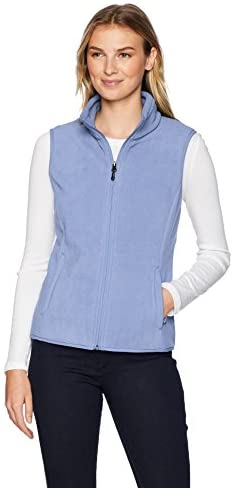 Amazon Essentials Women's Relaxed-Fit Sleeveless Full-Zip Polar Soft Fleece Vest