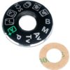 Mode Dial Top Cover Plate Nameplate Cover Button for Canon EOS 80D Digital Camera Repair
