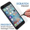 [ Premium ] Apple iPhone 7 Tempered Glass Screen Protector - Shield, Guard & Protect Phone from Crash & Scratch - Anti Glare, Fingerprint Resistant & Shatter Proof - Best Front Cover Protection