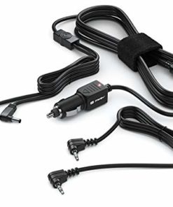 Pwr Car Charger Adapter and Audio Video AV Cable for Philips Dual Screen Portable DVD Player Pd9016/37 Pd9012/17 Pd9012m/37 Pd9000 Pd7012 Pd7012r Pb9011 Pd700 Pd7016 Pt902 Pb9001 Ay4197 Ly-02 Ay4128